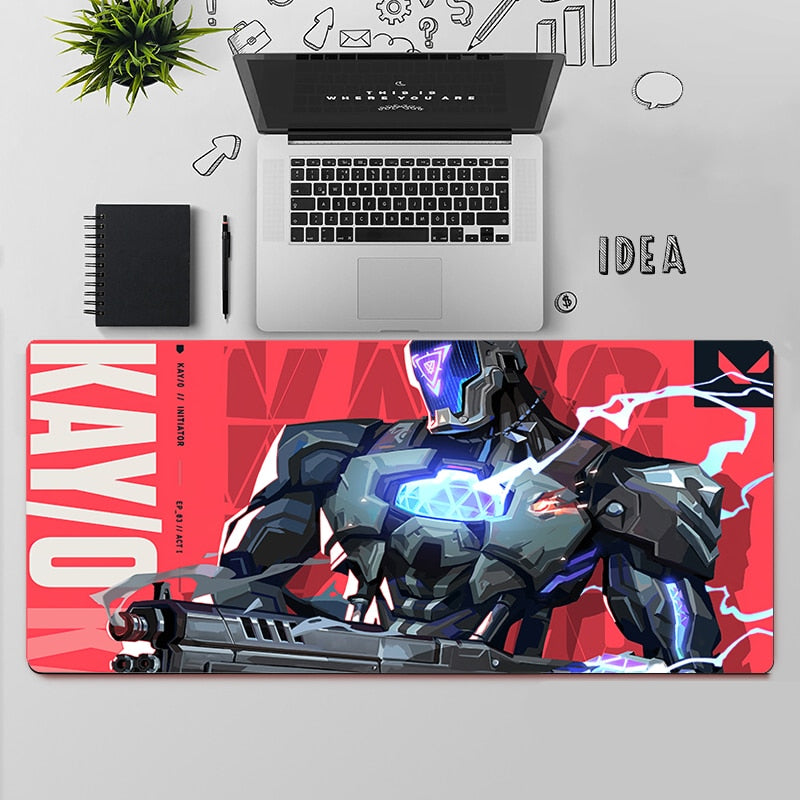 Valorant KAYO Desk Mats | Valorant Gaming Mousepads | Gift For Agent Kay/O Player