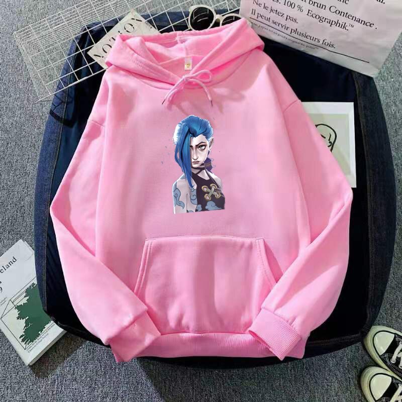 Jinx Arcane Cool Hoodie - League of Legends Fan Store