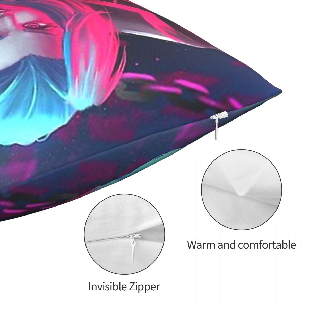 Jinx Cool Pillow Case - League of Legends Fan Store