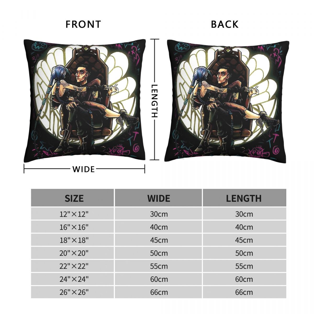 Arcane Silco Pillowcase - League of Legends Fan Store