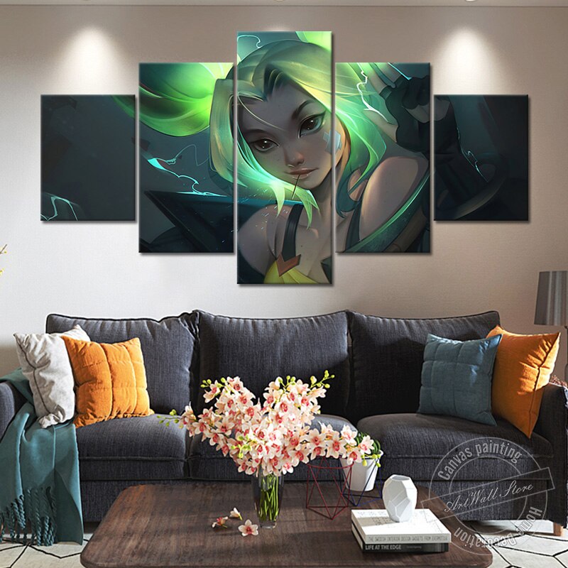 Zeri Poster - Canvas Painting - League of Legends Fan Store