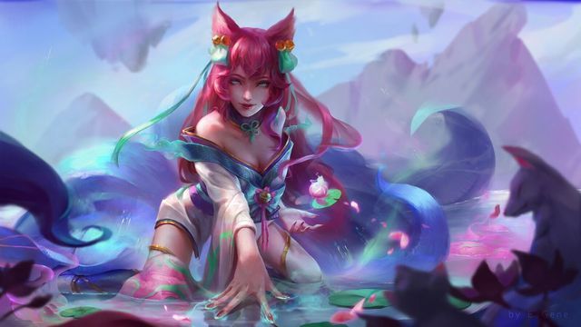 Diamond Art Mosaic -- Jinx Morgana Neeko Jinx Star Akali Katarina Ahri Evelynn - League of Legends Fan Store