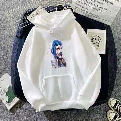 Jinx Arcane Cool Hoodie - League of Legends Fan Store