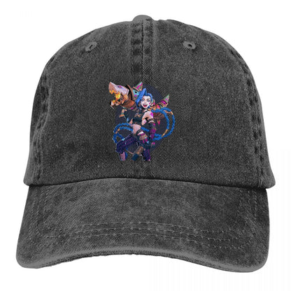 Jinx Hip Hop Caps Arcane - League of Legends Fan Store