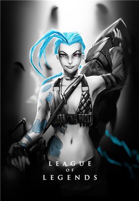 League of Legends Poster - Canvas Painting Series 2 - League of Legends Fan Store