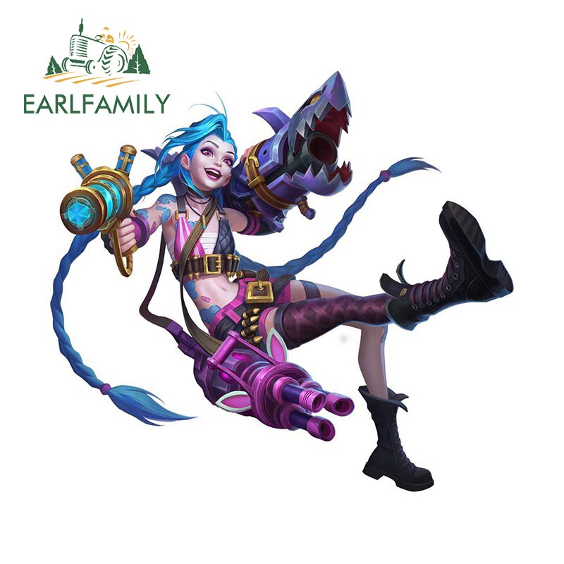 Arcane Jinx Stickers - League of Legends Fan Store