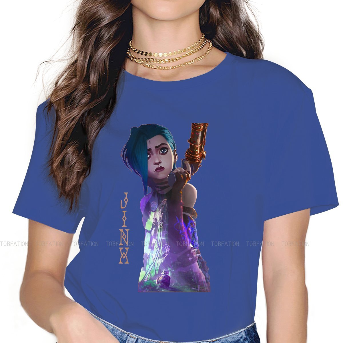 Arcane Jinxxx Fashion T-Shirts - League of Legends Fan Store