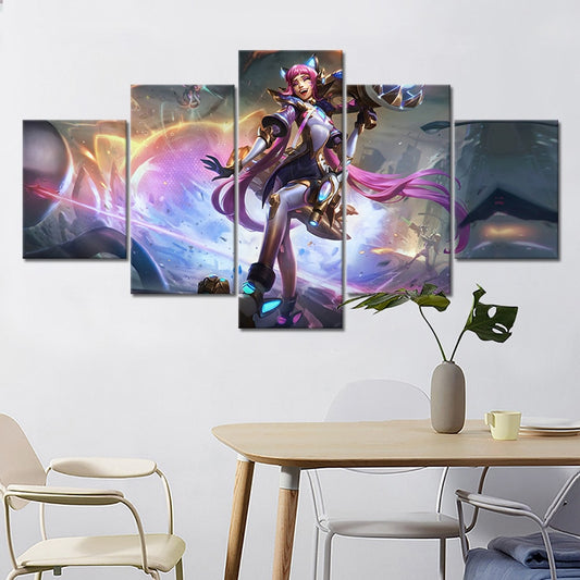 "Prestige Battle" Jinx Poster - Canvas Painting - League of Legends Fan Store