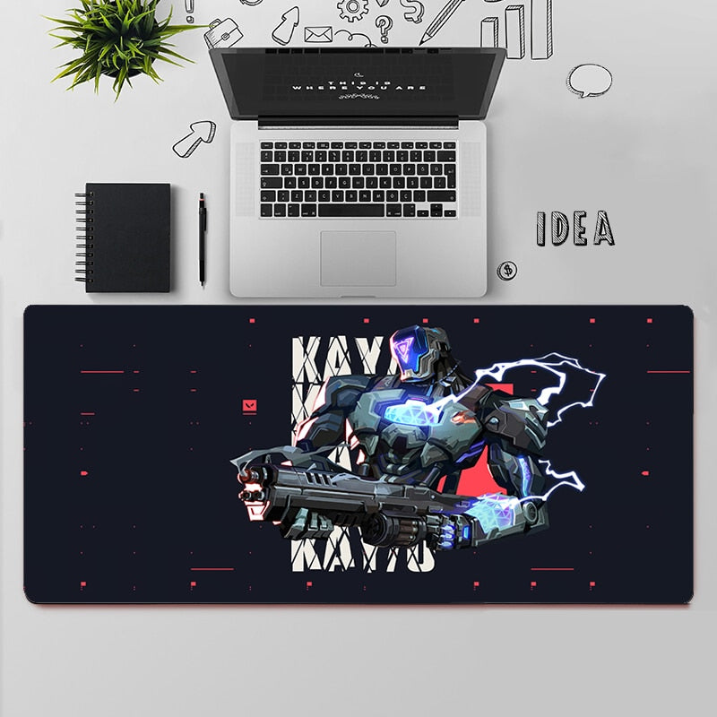 Valorant KAYO Desk Mats | Valorant Gaming Mousepads | Gift For Agent Kay/O Player