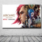 "The First Animated Drama Arcane" Series 1 Poster - Canvas Painting - League of Legends Fan Store