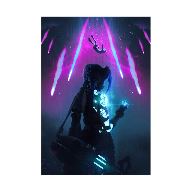 "The First Animated Drama" Arcane Series Poster - Canvas Painting - League of Legends Fan Store