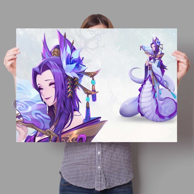 "Soul Lotus" Poster - Canvas Painting Series 3 - League of Legends Fan Store