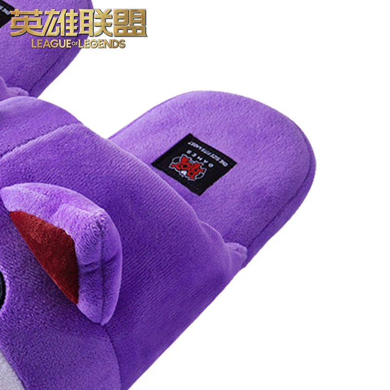 Meow Kai Plush Slippers - League of Legends Fan Store