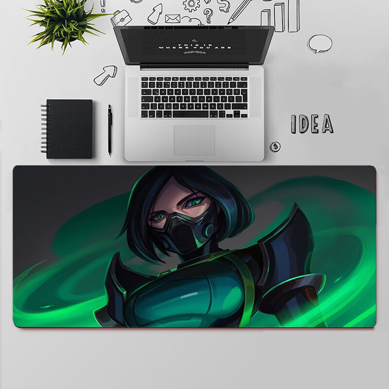 Valorant Viper Desk Mats | Valorant Gaming Mousepads | Gift For Agent Viper Player