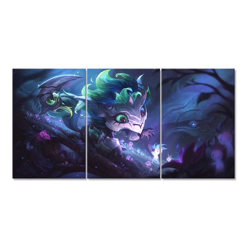 "Elderwood" Gnar Poster - Canvas Painting - League of Legends Fan Store