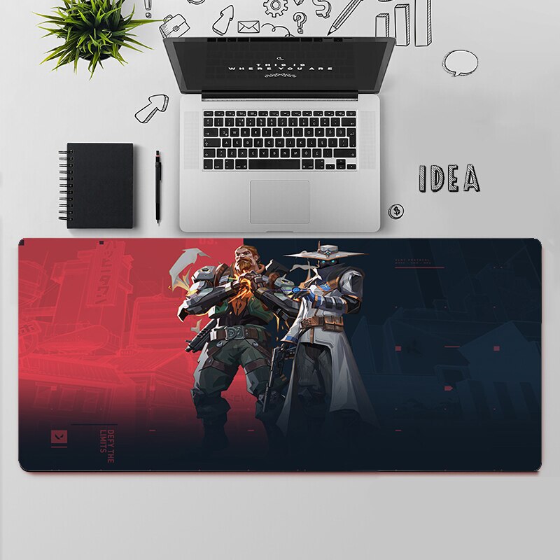 Valorant Breach Desk Mats | Valorant Gaming Mousepads | Gift For Agent Breach Player