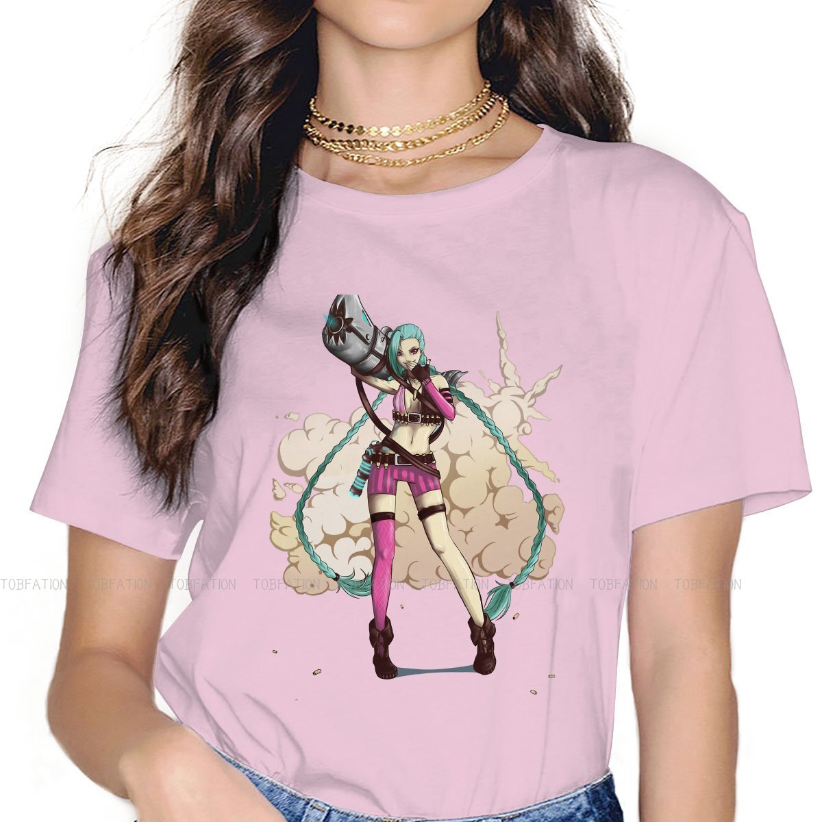 Beauty Jinx T Shirt - League of Legends Fan Store