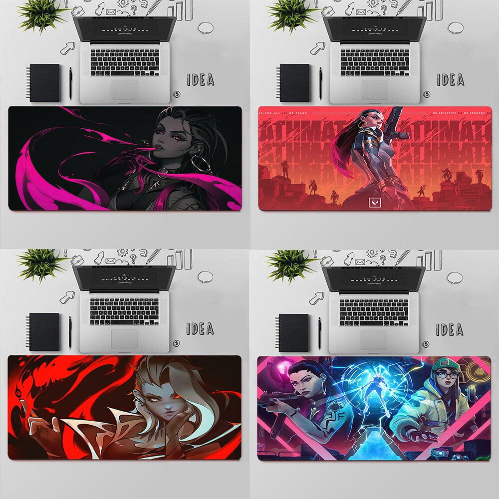 Valorant Reyna Desk Mats | Valorant Gaming Mousepads | Gift For Agent Reyna Player