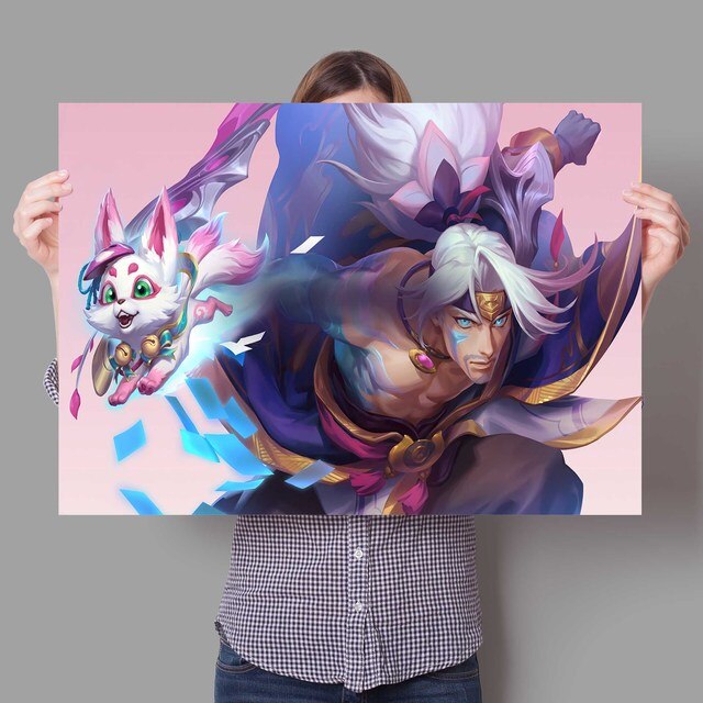 "Soul Lotus"  Poster - Canvas Painting Series 2 - League of Legends Fan Store