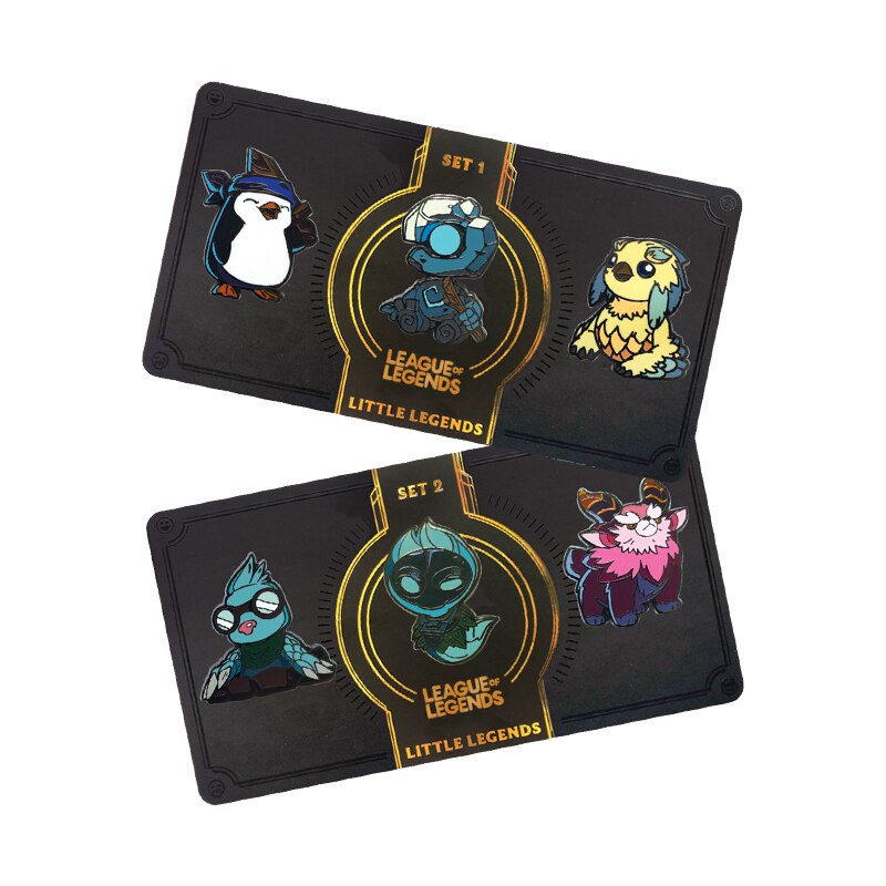 Teamfight Tactics Badge Set - League of Legends Fan Store