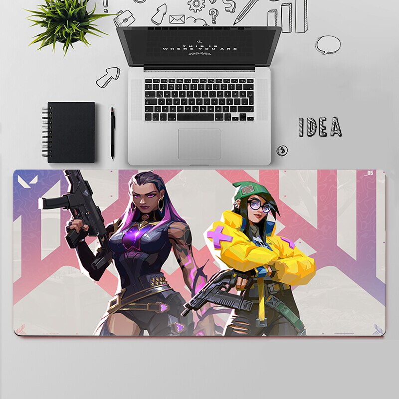 Valorant Reyna Mousepads | Valorant Gaming Desk Mat Collection