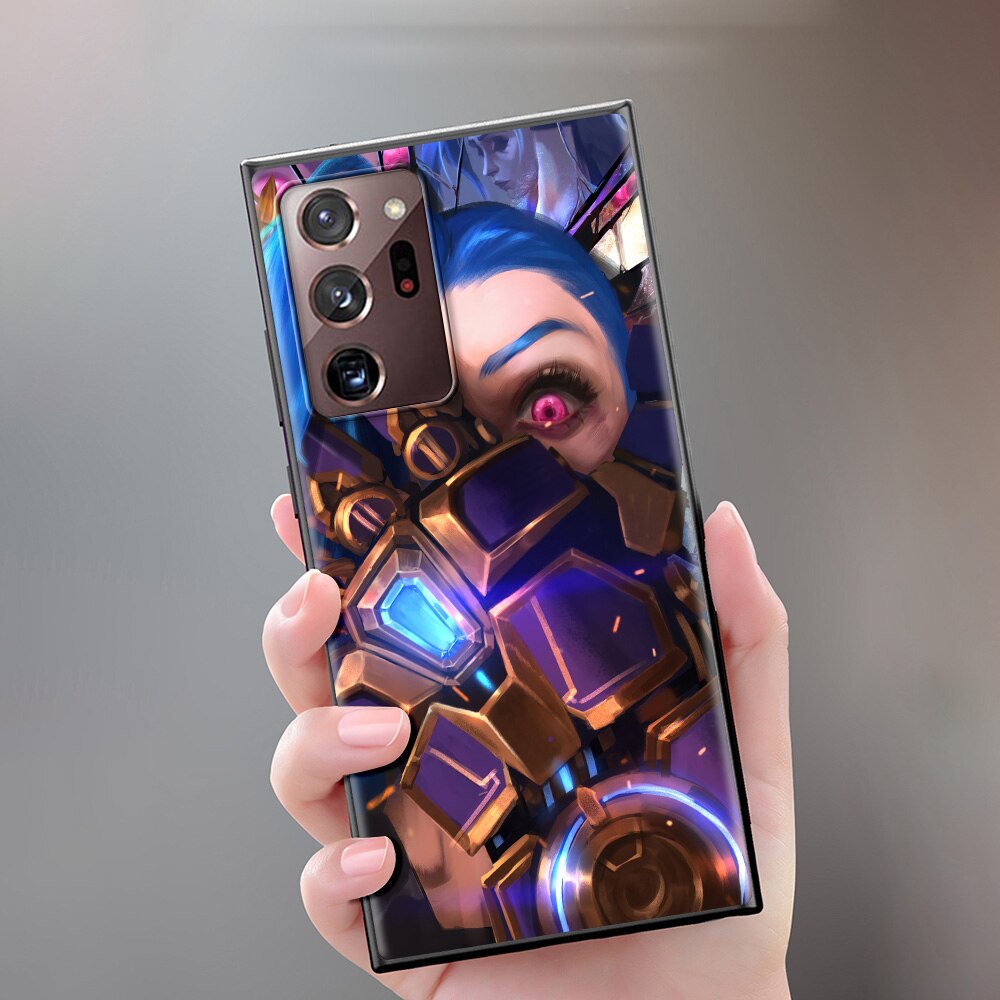 Collection 1 Case For Samsung Galaxy Note 20 Ultra 10 Plus 9 8 A50 A70 A30 A20 A10 M51 M31 M30s A40 A10e Soft Phone Cover Arcane Hot Anime - League of Legends Fan Store