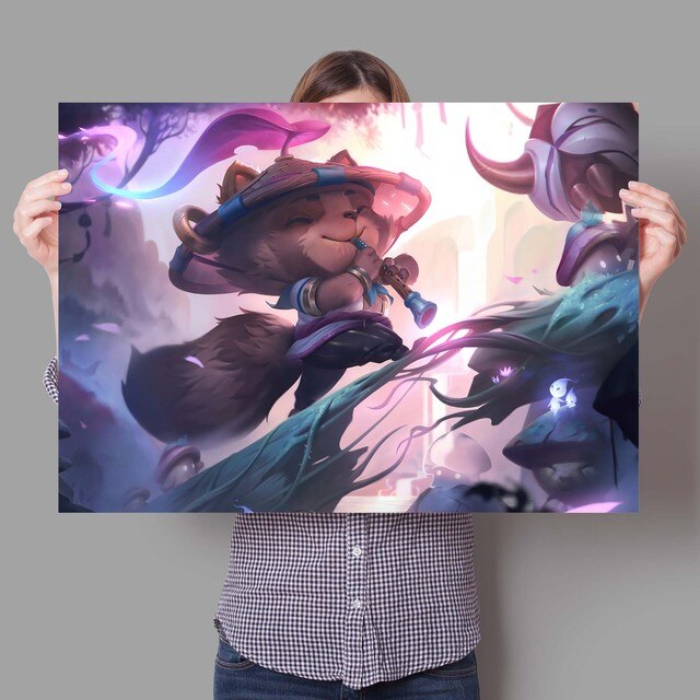 "Soul Lotus" Poster - Canvas Painting Series 1 - League of Legends Fan Store