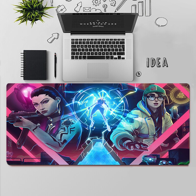 Valorant Killjoy Desk Mats | Valorant Gaming Mousepads | Gift For Agent Killjoy Player