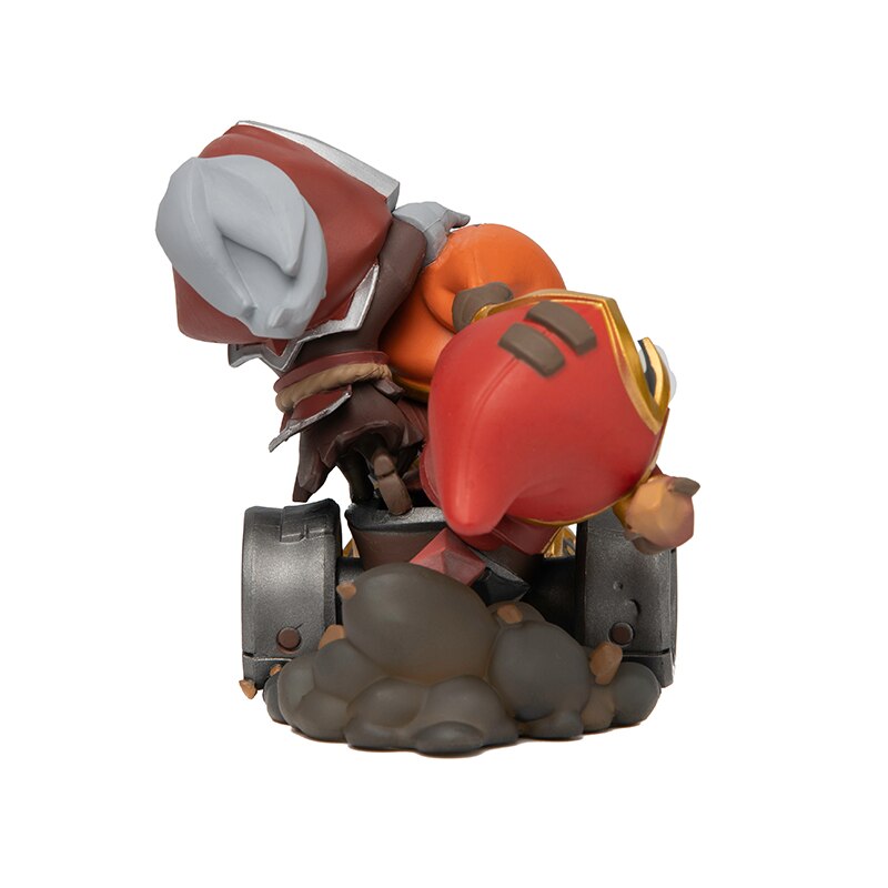 Red Party Artillery Car Little Soldier Figure - League of Legends Fan Store