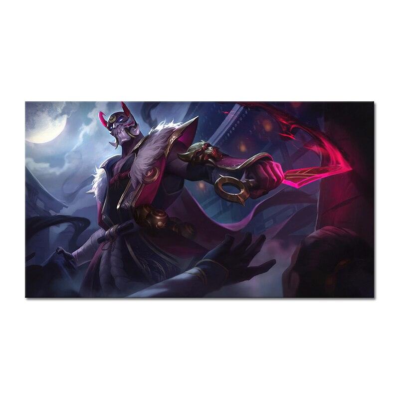 "Blood Moon" Pyke Poster - Canvas Painting - League of Legends Fan Store