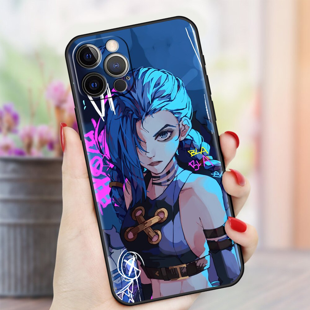 Collection 1 Case For Apple iPhone 11 13 Pro Max 12 Mini XR SE 2020 7 8 Plus X XS Phone Cover 6 6S 5 5S Silicone Shell Arcane Hot Anime Funda - League of Legends Fan Store