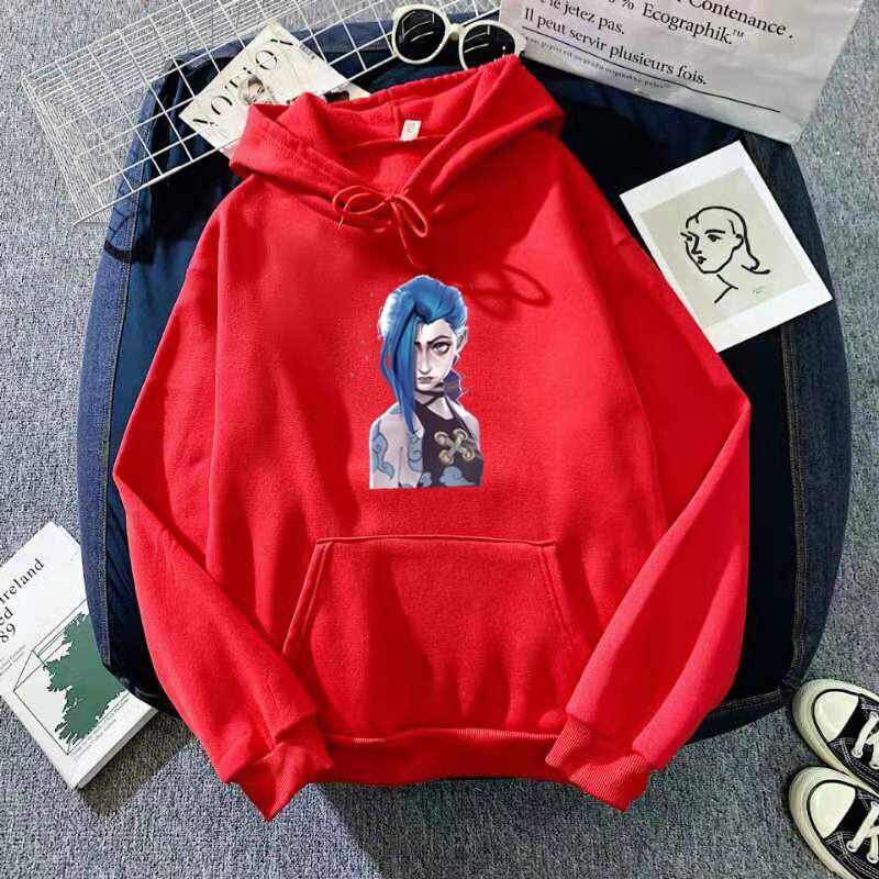 Jinx Arcane Cool Hoodie - League of Legends Fan Store