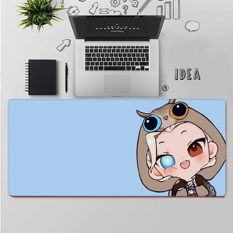 Valorant All Agents Cute Gaming Mousepad Collection l - Jett Astra Sage Neon Viper Omen Reyna Killjoy Raze Sova Mousepads - Valorant Gift