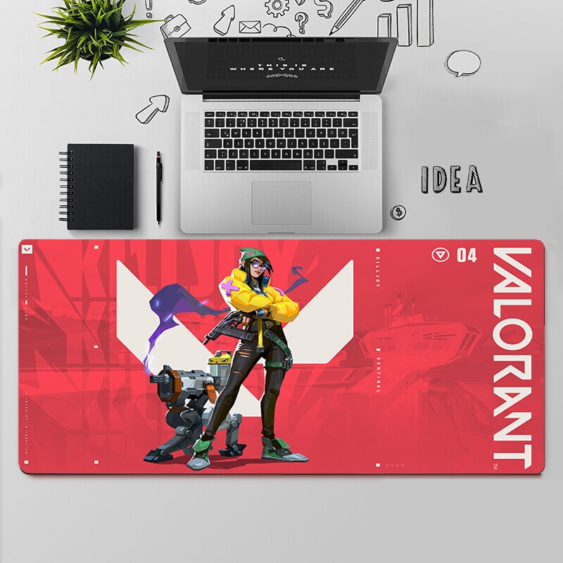 Valorant Killjoy Mousepads | Valorant Gaming Desk Mat Collection