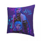 Jinx And Powder Polyester Cushion Cover - League of Legends Fan Store