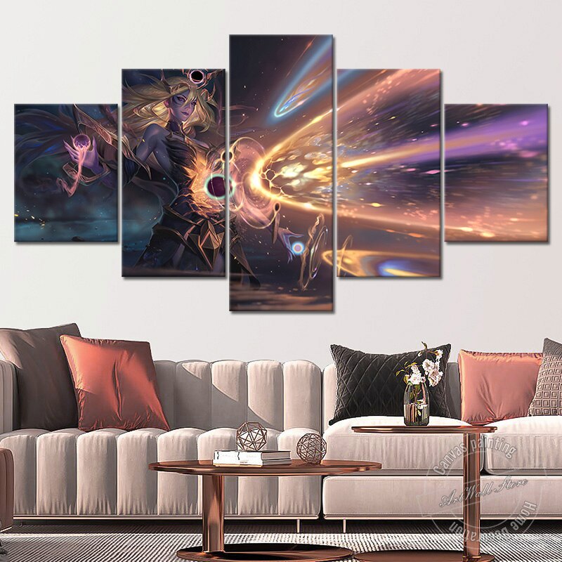 "Dark Cosmic" Lux Poster - Canvas Painting - League of Legends Fan Store