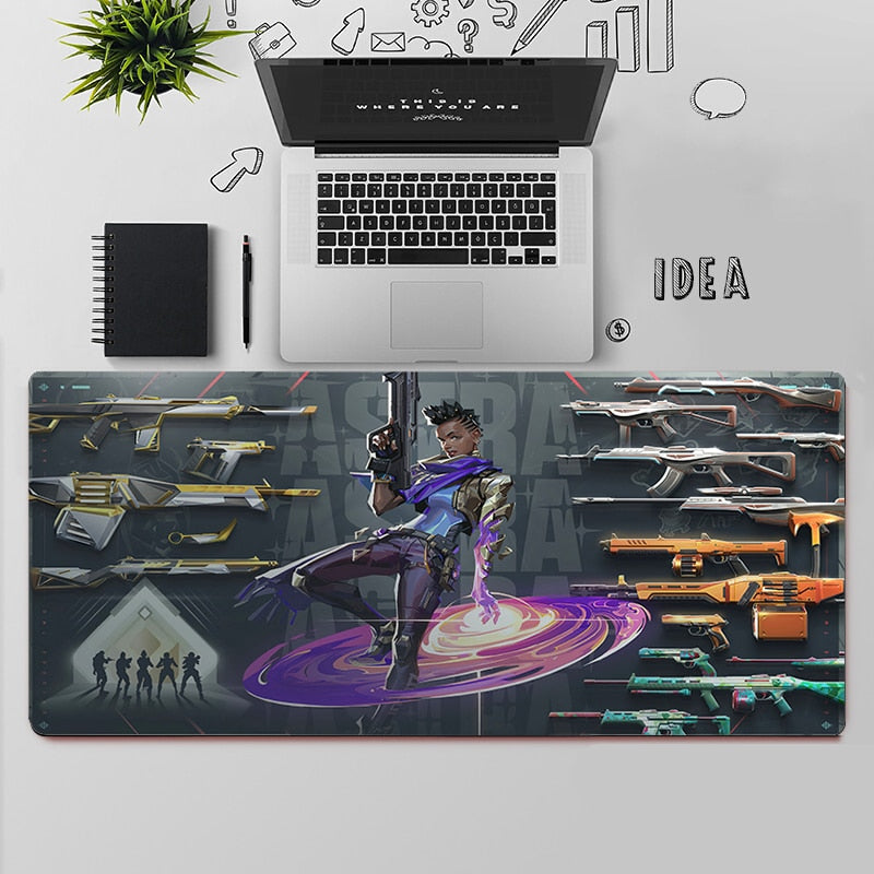 Valorant Astra Desk Mats | Valorant Gaming Mousepads | Gift For Agent Astra Player