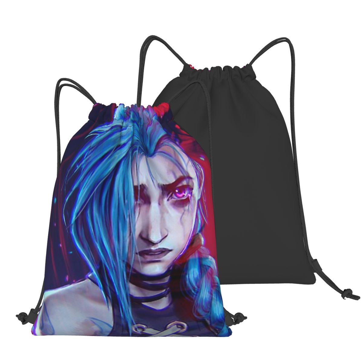 Jinx Face Backpack - League of Legends Fan Store