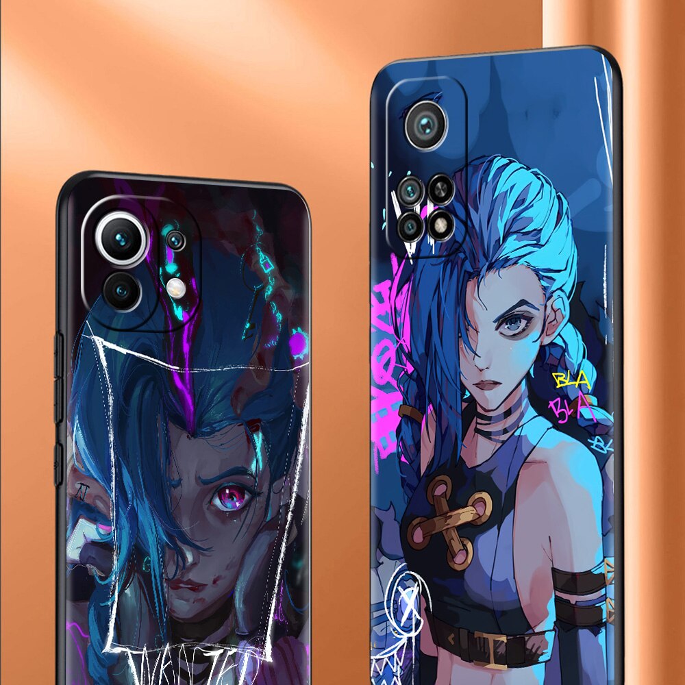 Collection 2 Silicone Phone Case For Xiaomi Mi Poco X3 NFC 11 Lite 11T Pro Note 10 10T 9 9T A2 M3 F3 F1 Shell Soft Cover Arcane Hot Anime Sac - League of Legends Fan Store