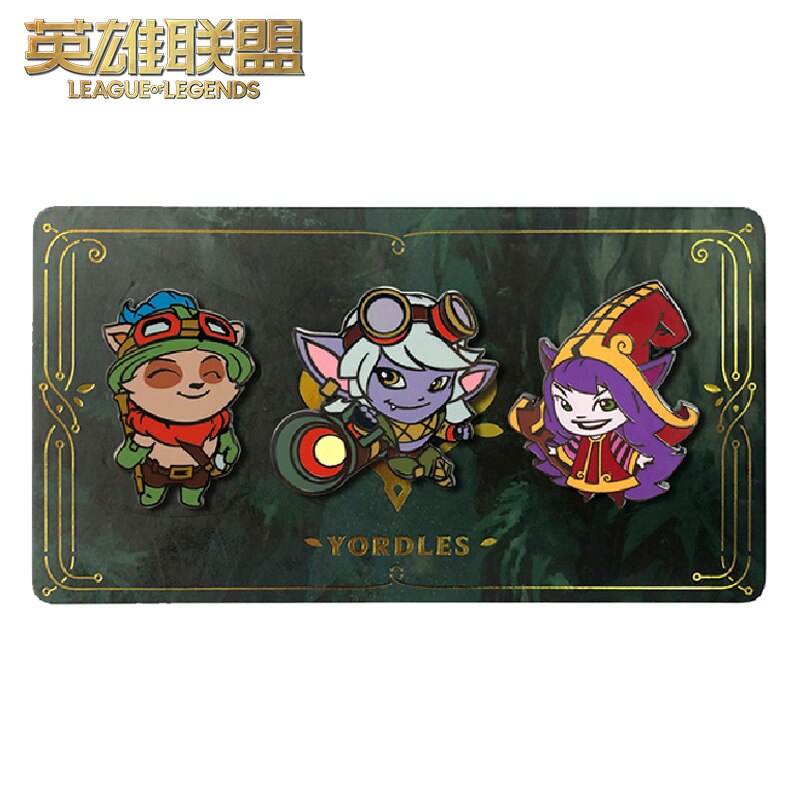 Yordles Badge Set - League of Legends Fan Store