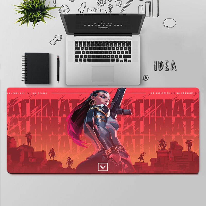 Valorant Reyna Desk Mats | Valorant Gaming Mousepads | Gift For Agent Reyna Player