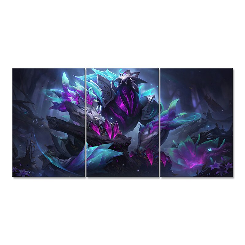 "Elderwood" RekSai Poster - Canvas Painting - League of Legends Fan Store