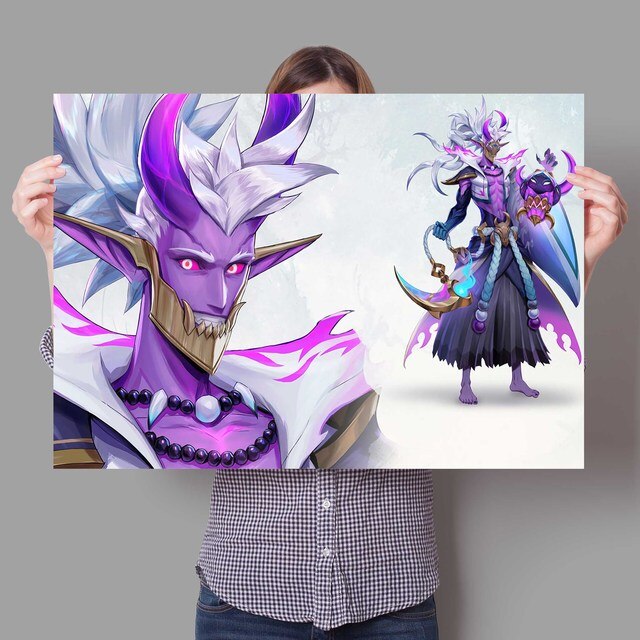 "Soul Lotus" Poster - Canvas Painting Series 3 - League of Legends Fan Store