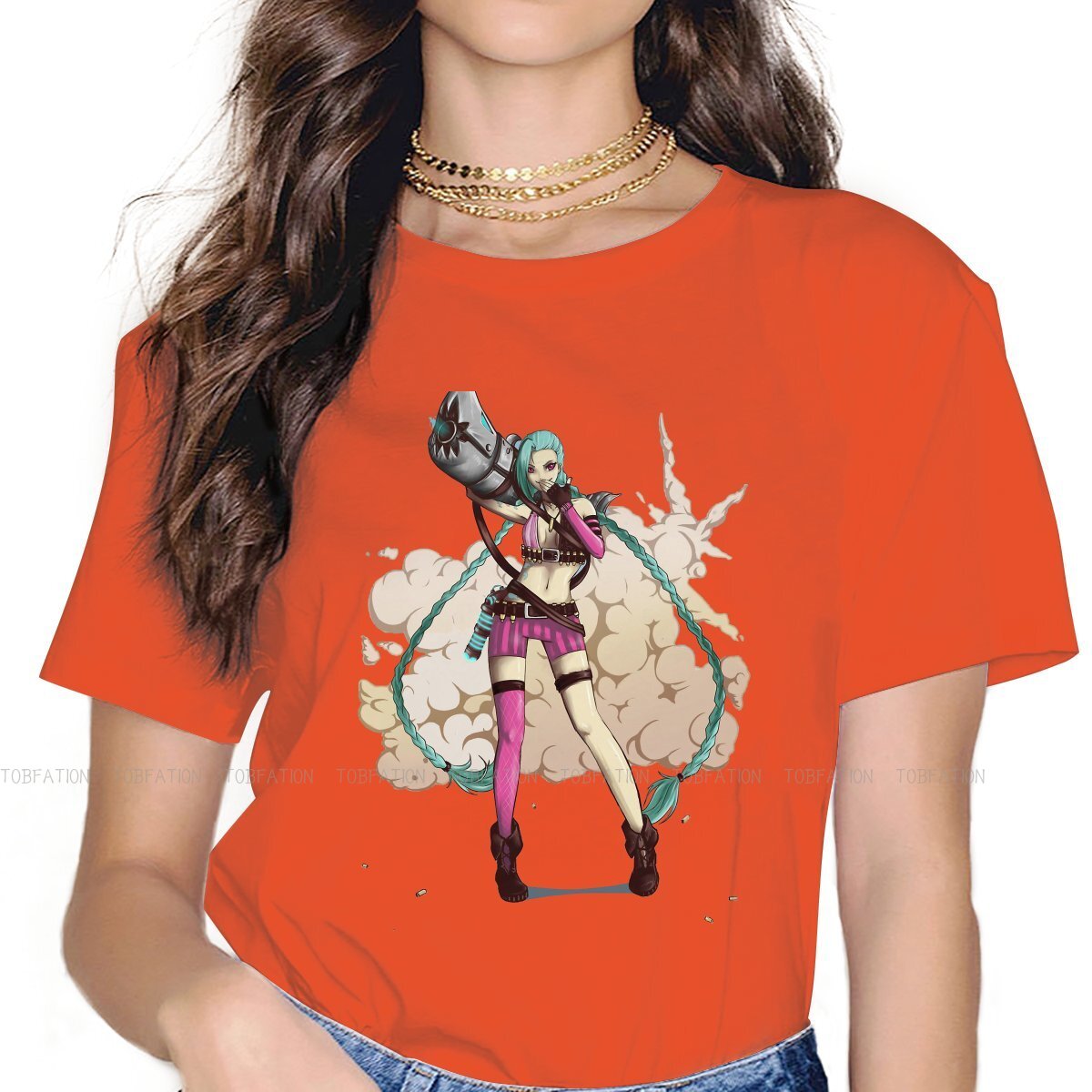 Beauty Jinx T Shirt - League of Legends Fan Store