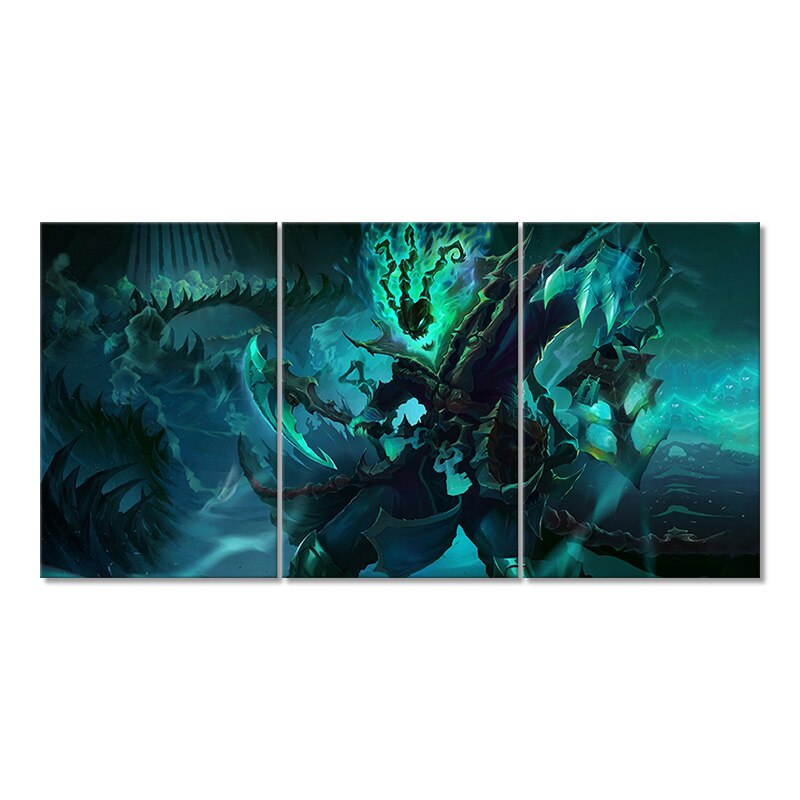 Thresh Poster - Canvas Painting - League of Legends Fan Store