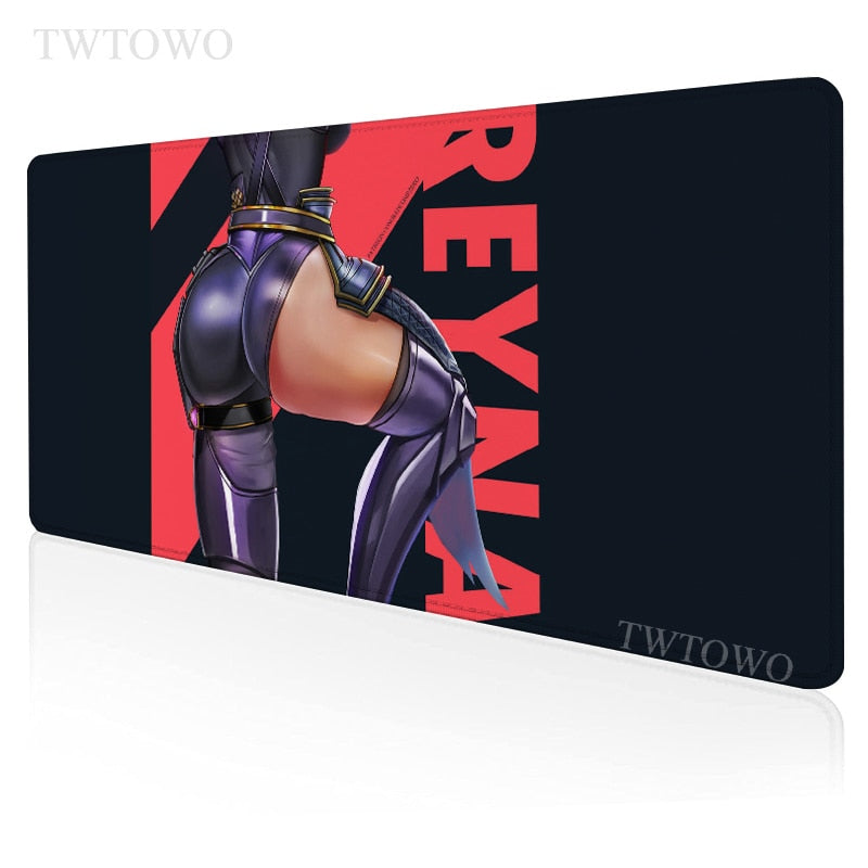 Valorant Sexy Butt Gaming Mousepad - Jett Reyna Sage Viper Raze Mousepad