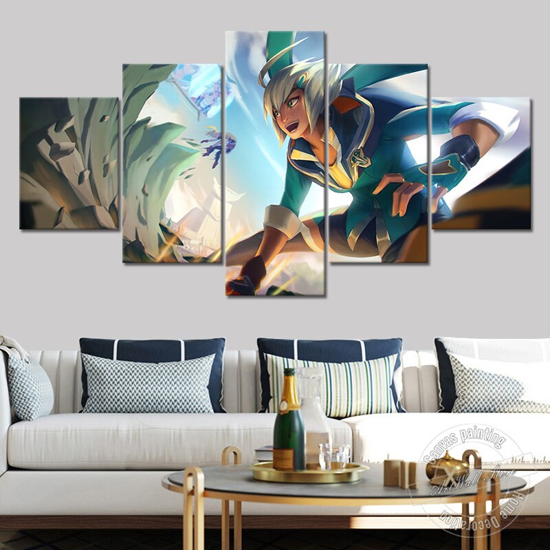 Battle Academia Taliyah Poster - Canvas Painting - League of Legends Fan Store