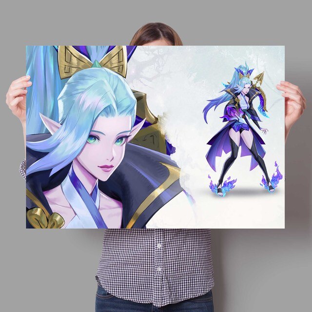 "Soul Lotus" Poster - Canvas Painting Series 3 - League of Legends Fan Store