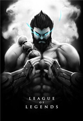 League of Legends Poster - Canvas Painting Series 1 - League of Legends Fan Store