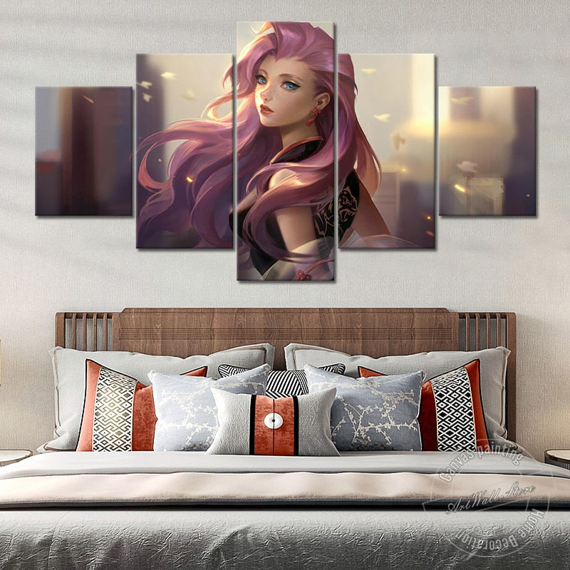 Seraphine Poster - Canvas Painting 2 - League of Legends Fan Store